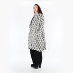 AKH Fashion Mantel 2494 Joyce, Weiß/Schwarz