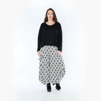 AKH Fashion Hose 8069 Joyce, Weiß/Schwarz