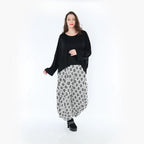 AKH Fashion Hose 8069 Joyce, Weiß/Schwarz