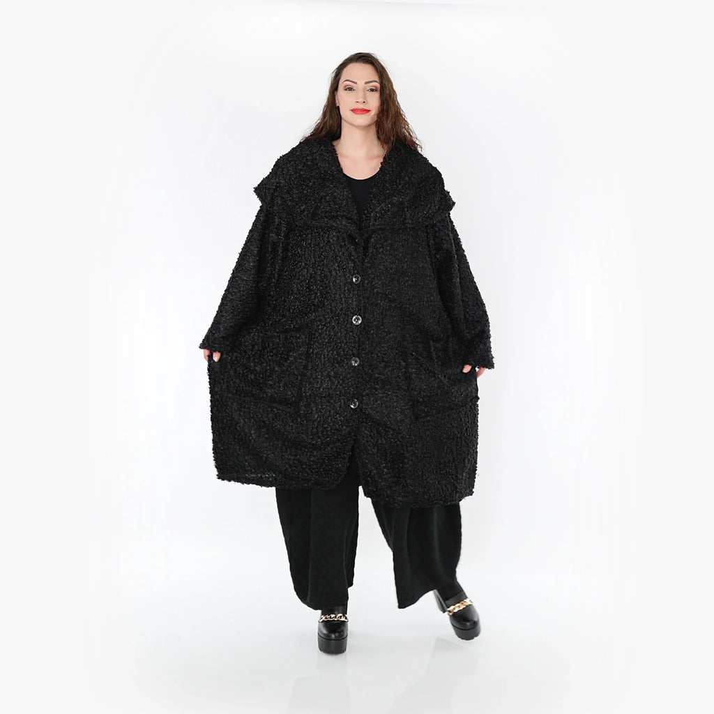 AKH Fashion Mantel 1776 Becky, Schwarz