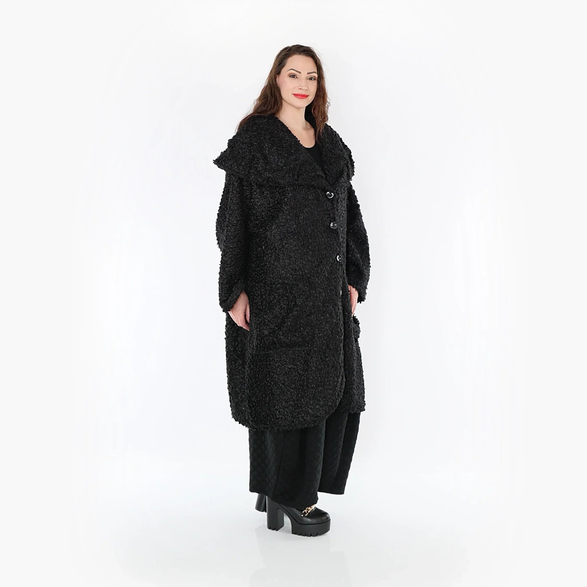 AKH Fashion Mantel 1776 Becky, Schwarz