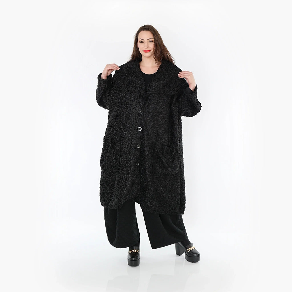 AKH Fashion Mantel 1776 Becky, Schwarz