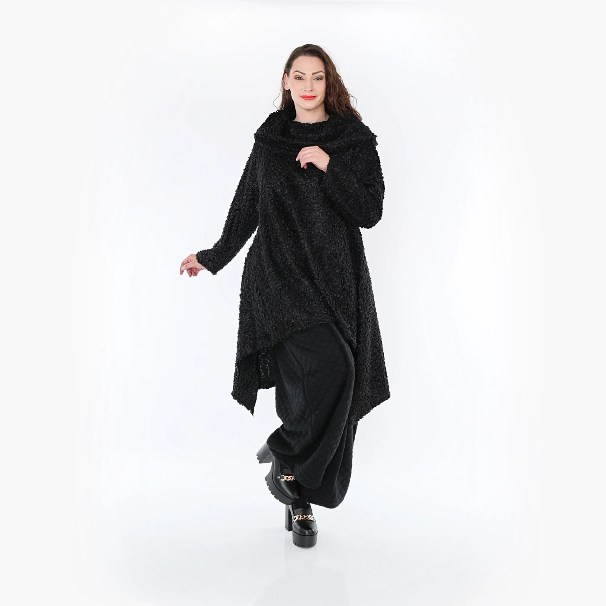 AKH Fashion Shirt 2187 Becky, Schwarz