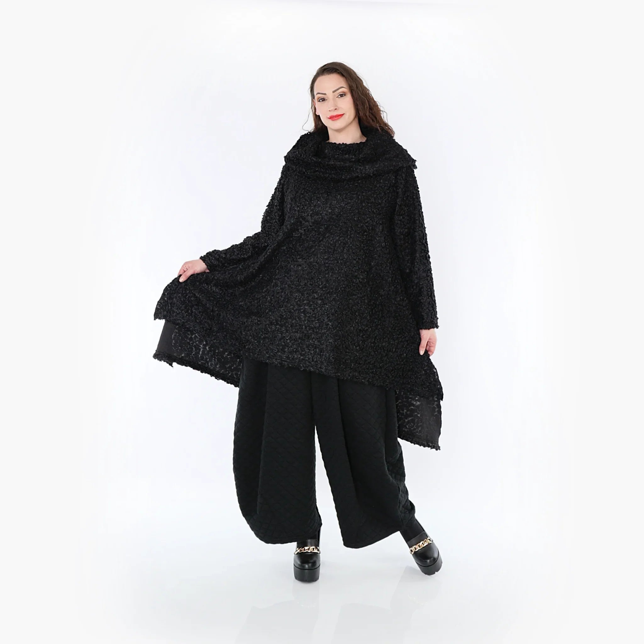 AKH Fashion Shirt 2187 Becky, Schwarz