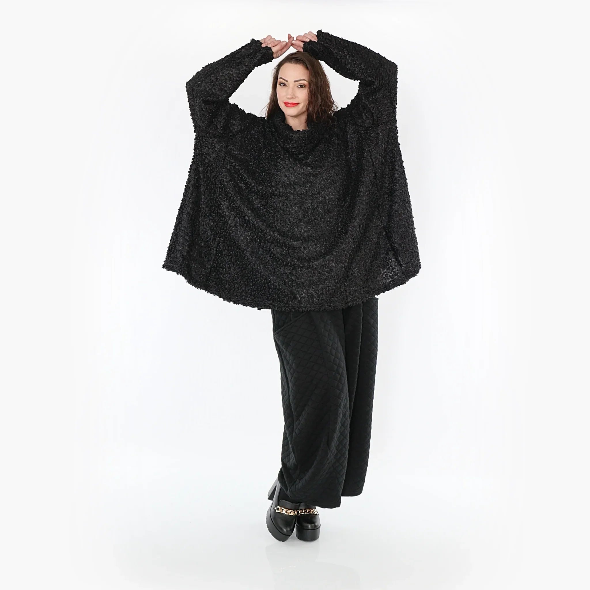 AKH Fashion Shirt 593R Becky, Schwarz