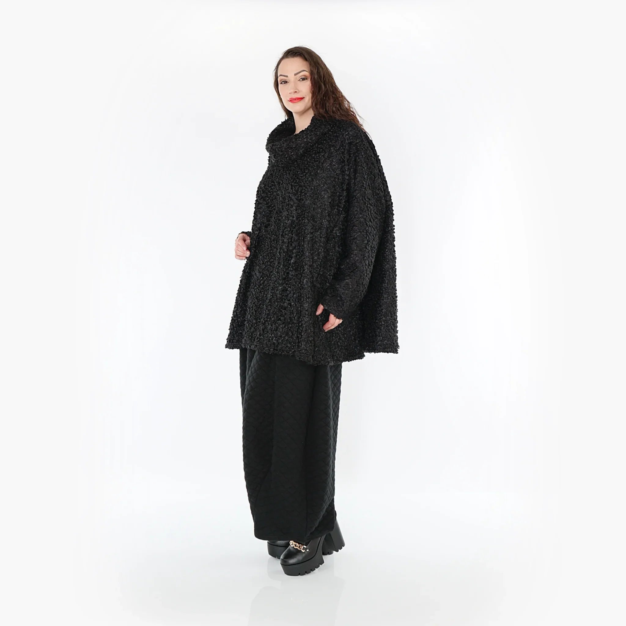 AKH Fashion Shirt 593R Becky, Schwarz