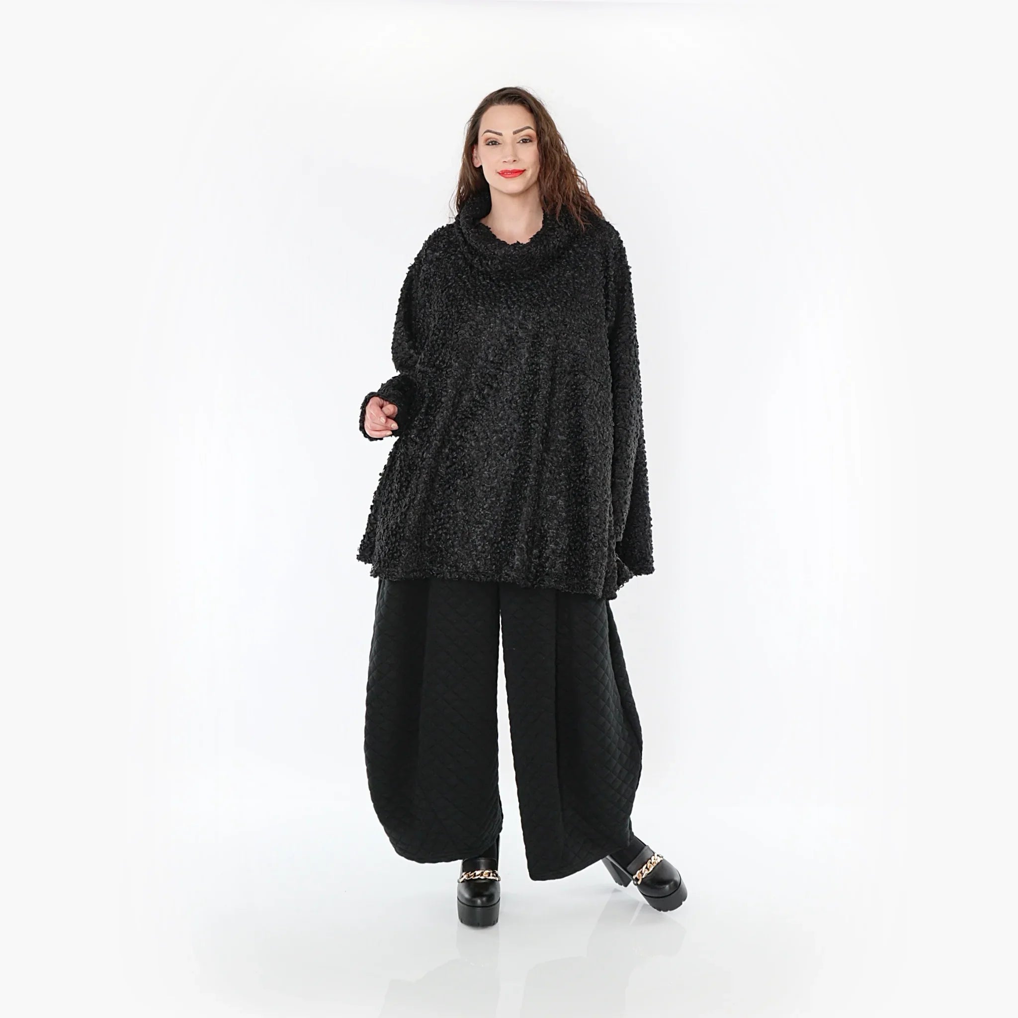 AKH Fashion Shirt 593R Becky, Schwarz