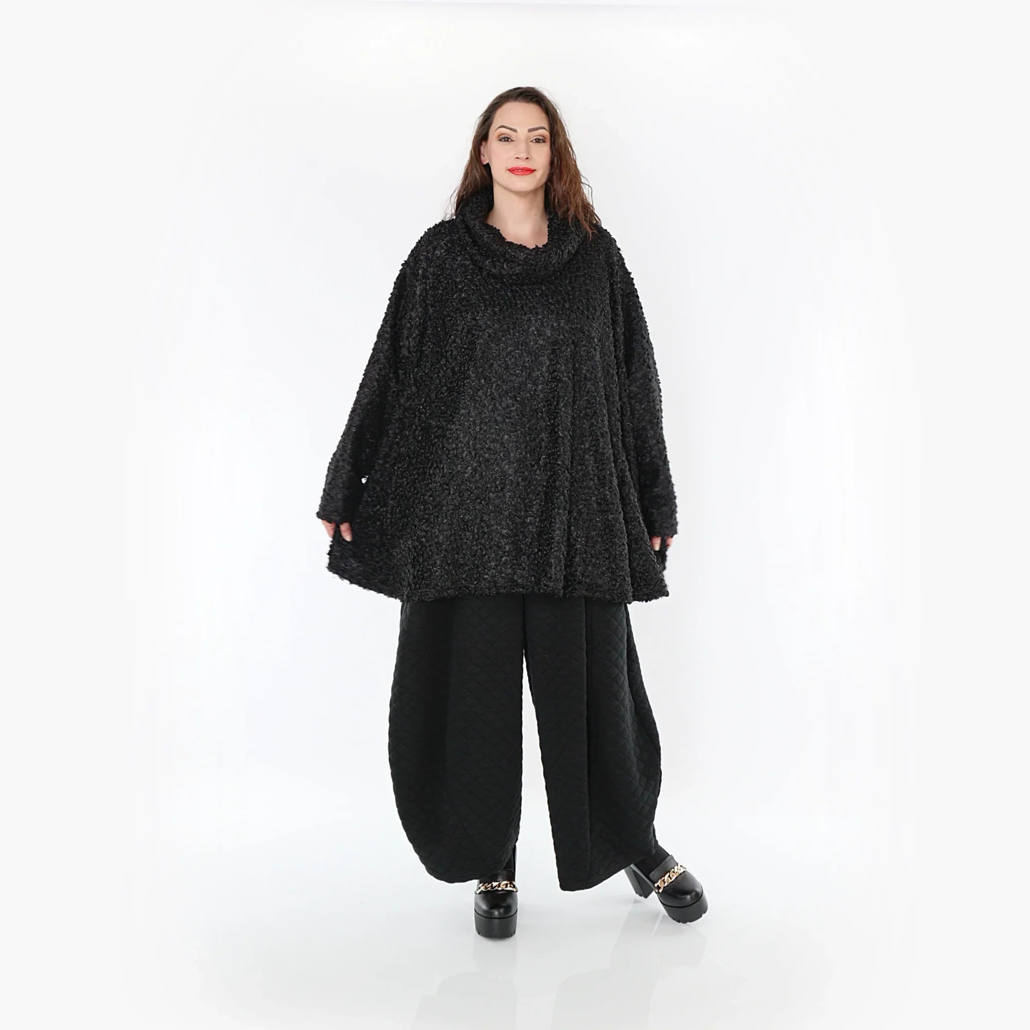 AKH Fashion Shirt 593R Becky, Schwarz