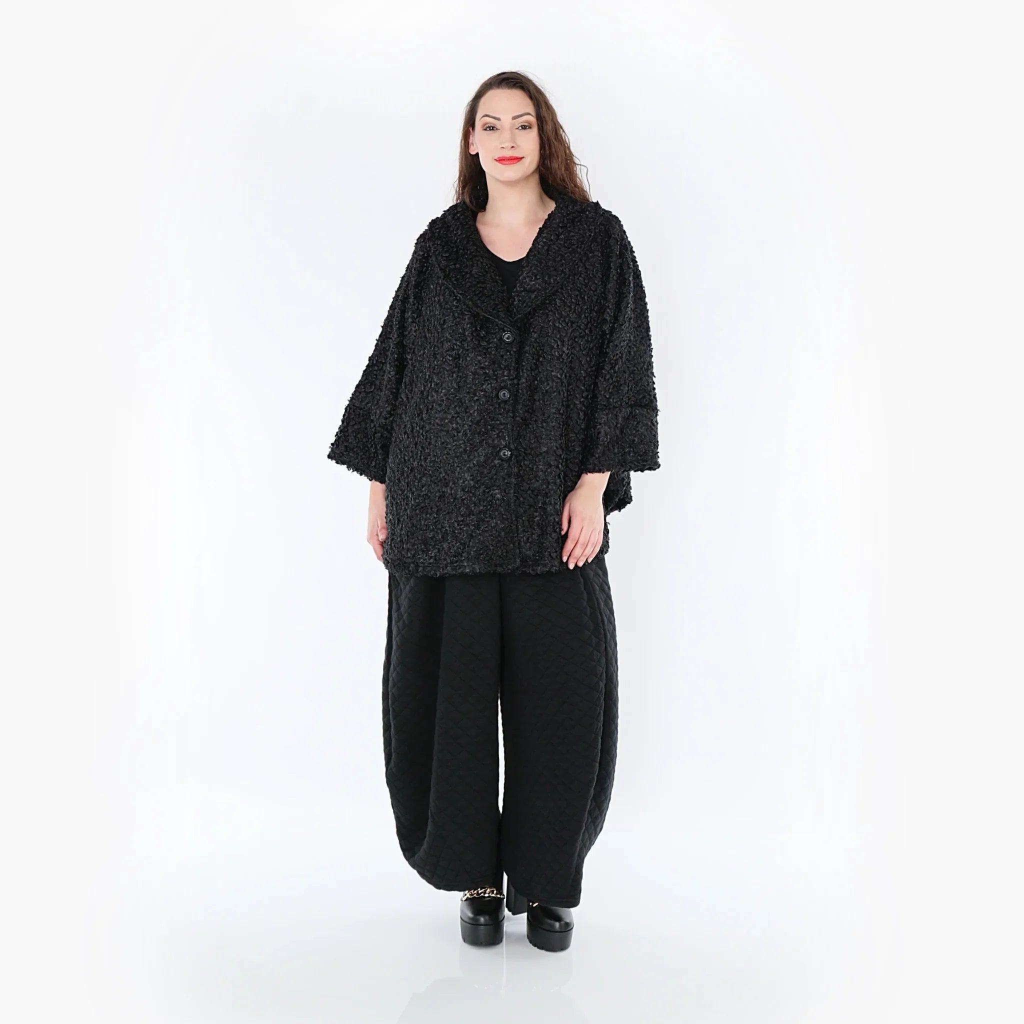 AKH Fashion Jacke 6542 Becky, Schwarz