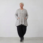 AKH Fashion Jacke 1382 Rosie, Grau/Schwarz