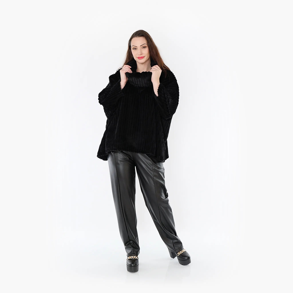 AKH 3091 Big Shirt, Black