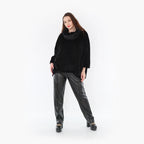 AKH 3091 Big Shirt, Black