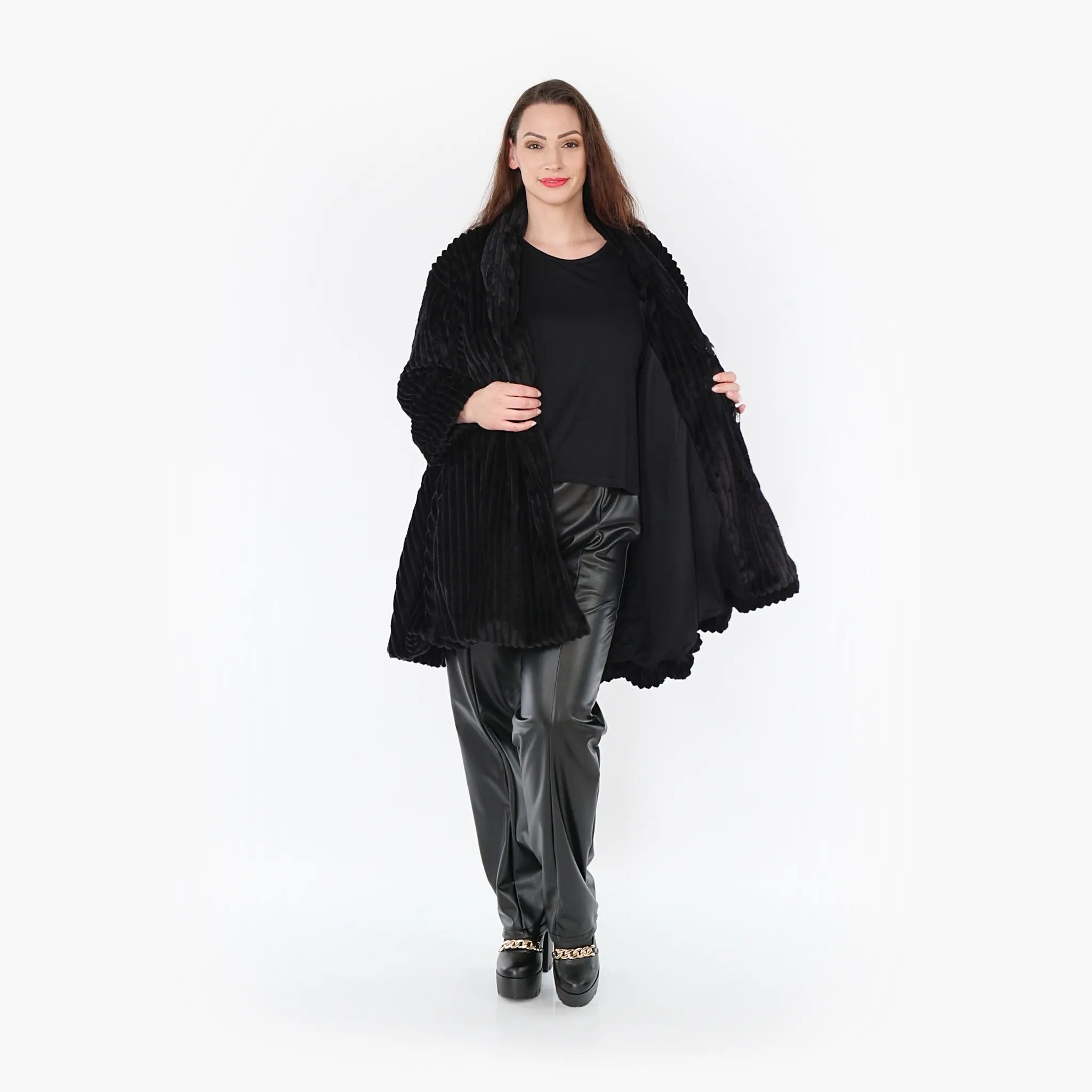 AKH Fashion Jacke 7015 IcyDreams, Schwarz