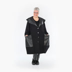 AKH 7002 Coat, Black