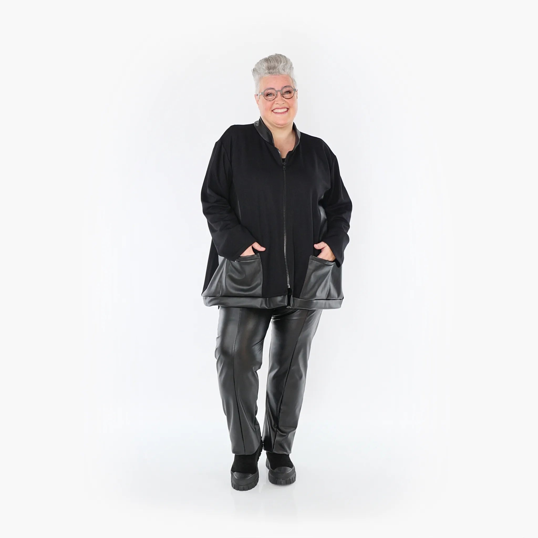 AKH Fashion Jacke 7017 Obsession, Schwarz