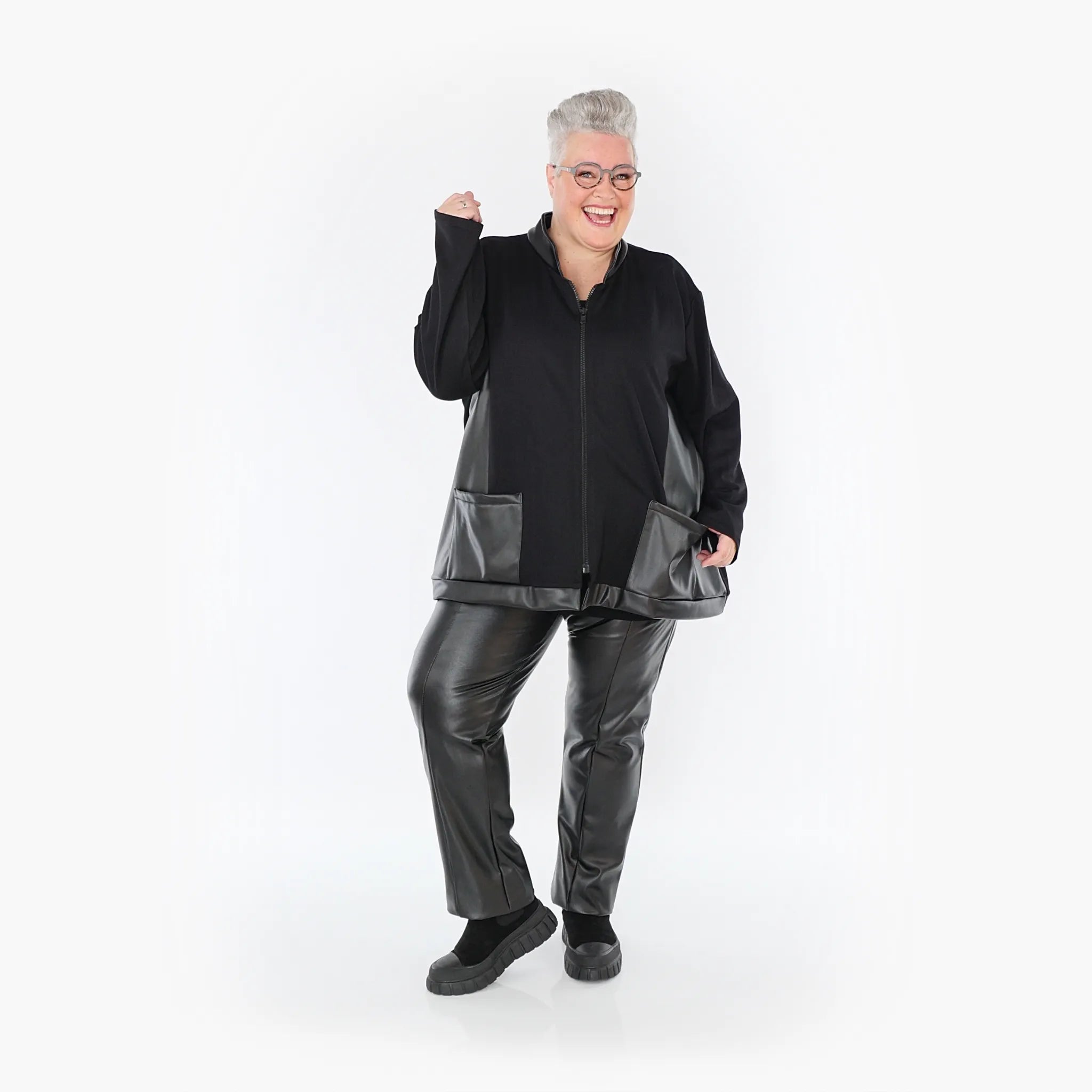 AKH Fashion Jacke 7017 Obsession, Schwarz