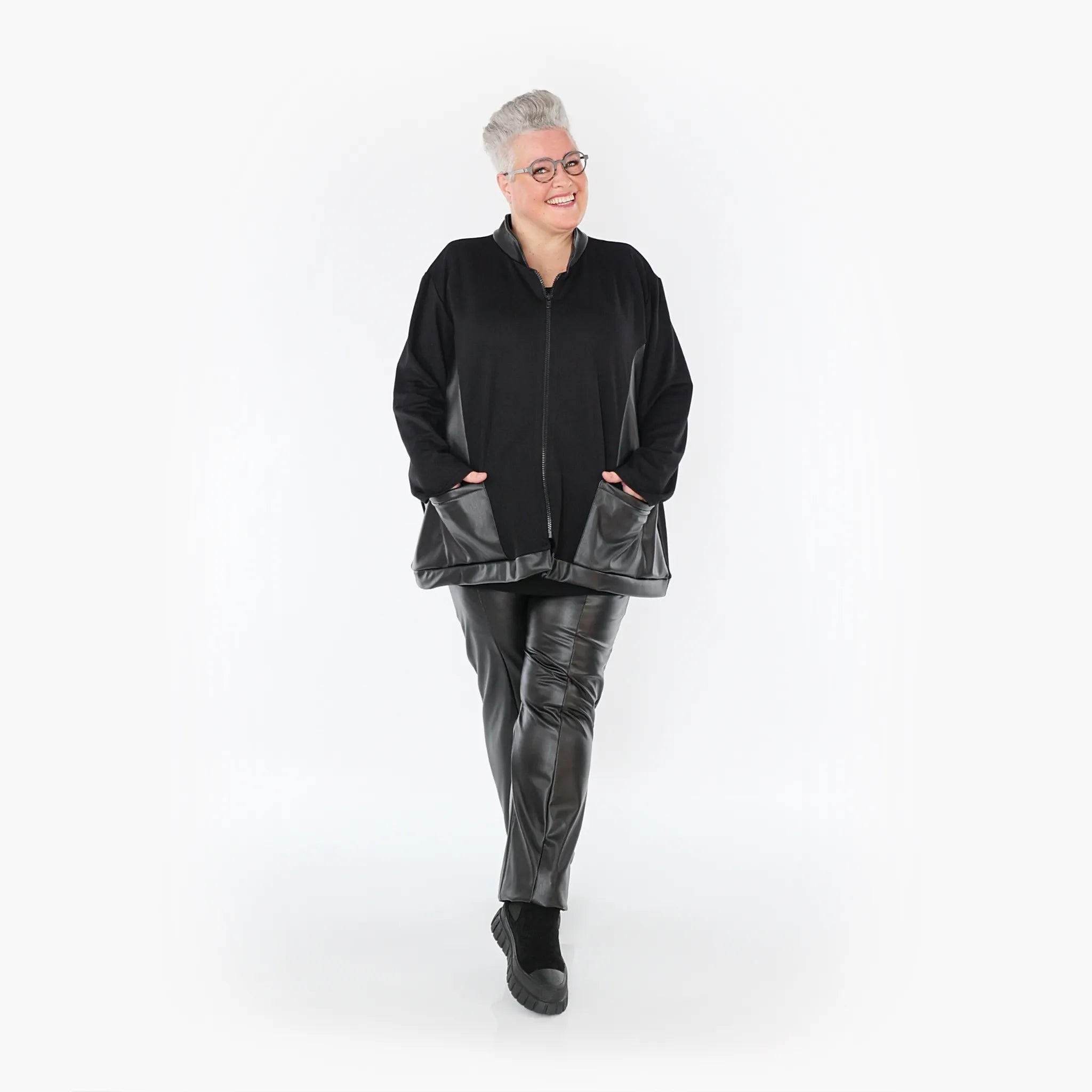 AKH Fashion Jacke 7017 Obsession, Schwarz