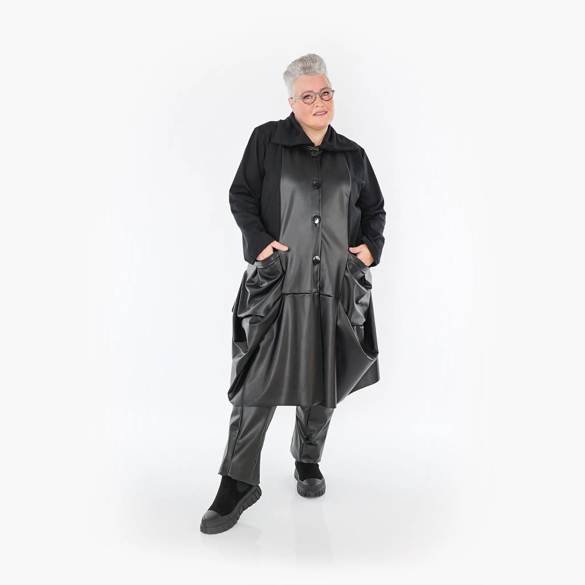 AKH Fashion Mantel 7018 Obsession, Schwarz