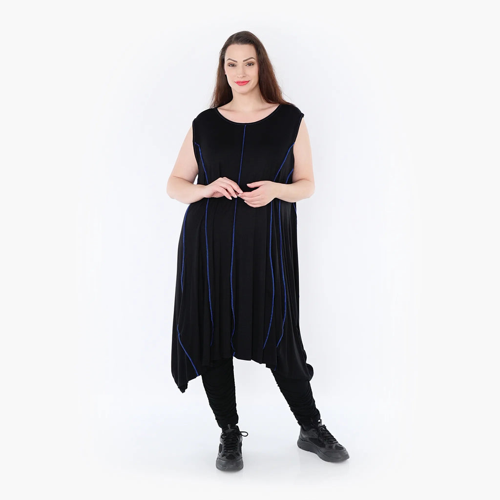 AKH Fashion Tunika 6913 Thea, Schwarz/Blau