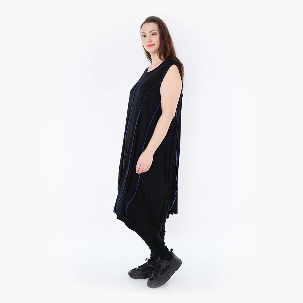 AKH Fashion Tunika 6913 Thea, Schwarz/Blau