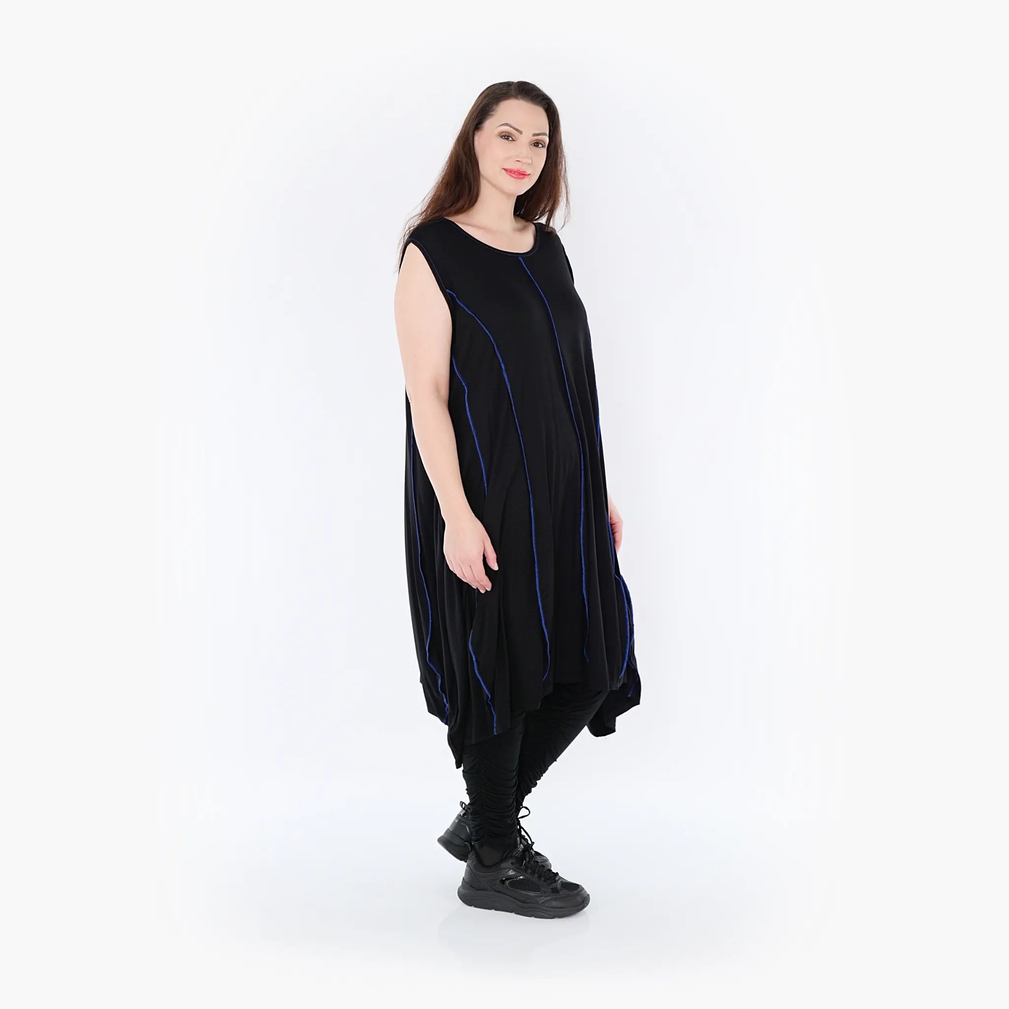 AKH Fashion Tunika 6913 Thea, Schwarz/Blau