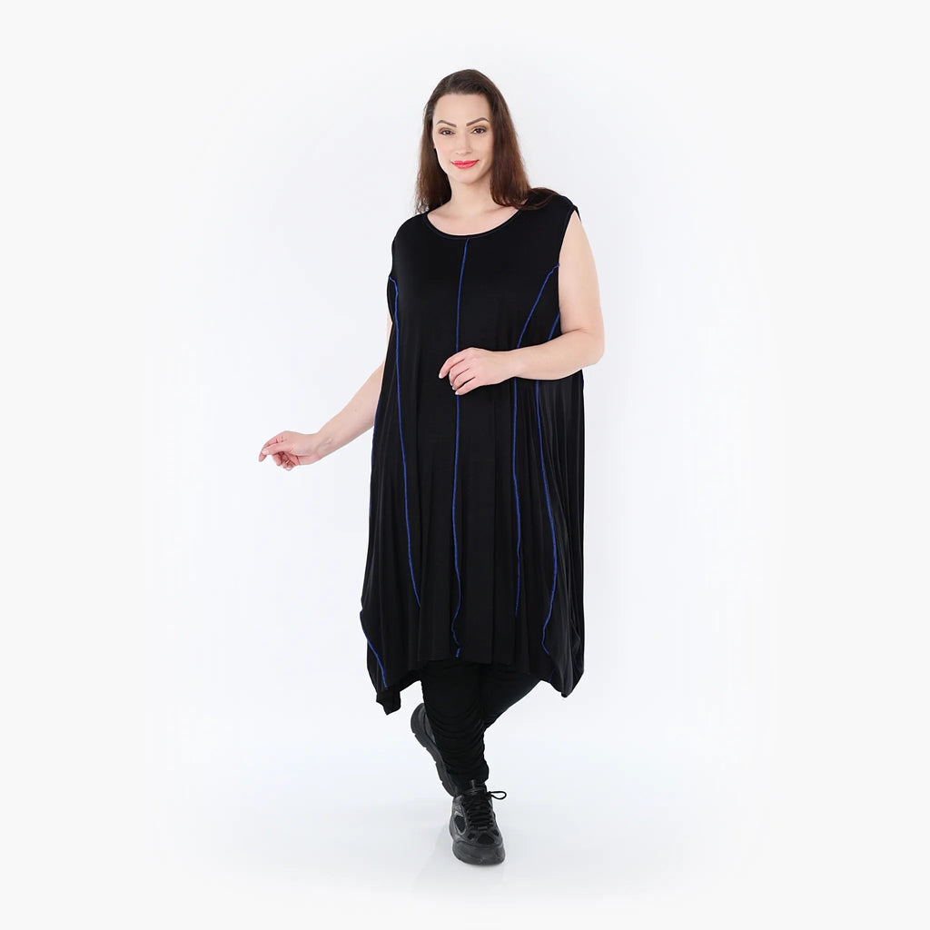 AKH Fashion Tunika 6913 Thea, Schwarz/Blau