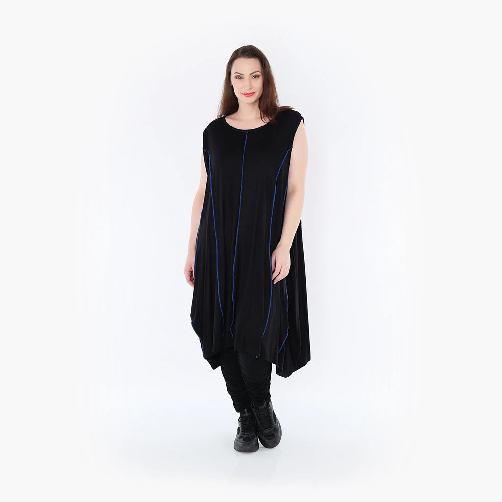 AKH Fashion Tunika 6913 Thea, Schwarz/Blau