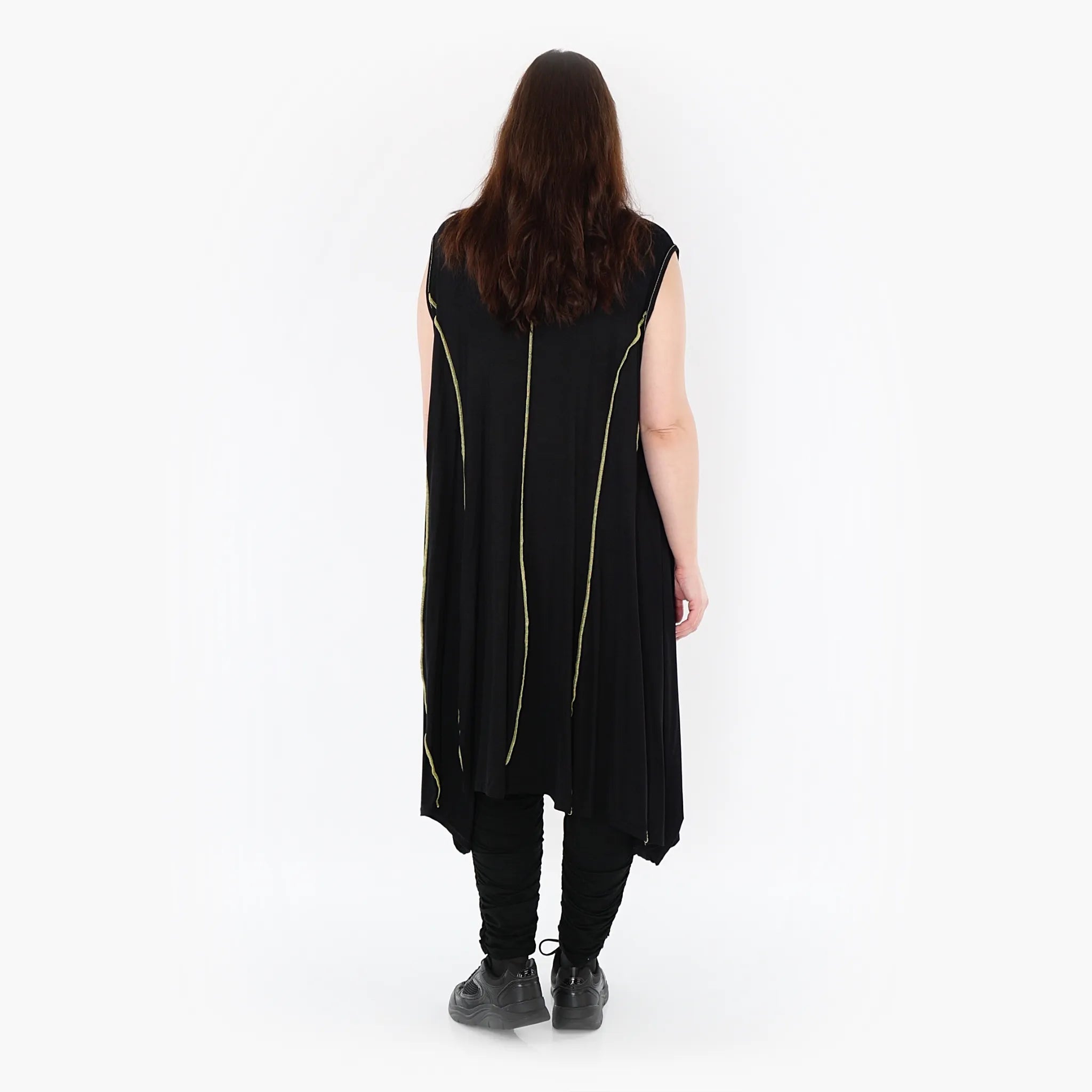 AKH Fashion Tunika 6913 Thea, Schwarz/Gelb