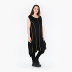 AKH Fashion Tunika 6913 Thea, Schwarz/Gelb