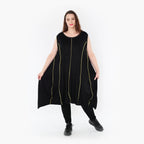 AKH Fashion Tunika 6913 Thea, Schwarz/Gelb