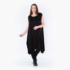 AKH Fashion Tunika 6913 Thea, Schwarz/Rot