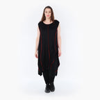 AKH Fashion Tunika 6913 Thea, Schwarz/Rot