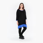 AKH Fashion Shirt 6916 Thea, Schwarz/Blau