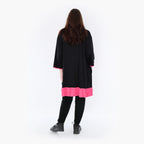 AKH Fashion Shirt 6916 Thea, Schwarz/Fuchsia