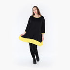 AKH Fashion Shirt 6916 Thea, Schwarz/Gelb