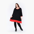 AKH Fashion Shirt 6916 Thea, Schwarz/Rot