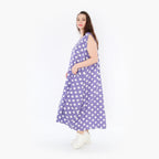 Robe AKH 1920, lilas-blanc