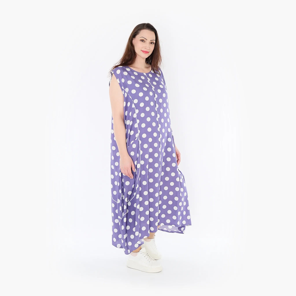 Robe AKH 1920, lilas-blanc