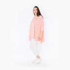AKH Fashion Shirt 593 Ulli, Rosa/Weiß