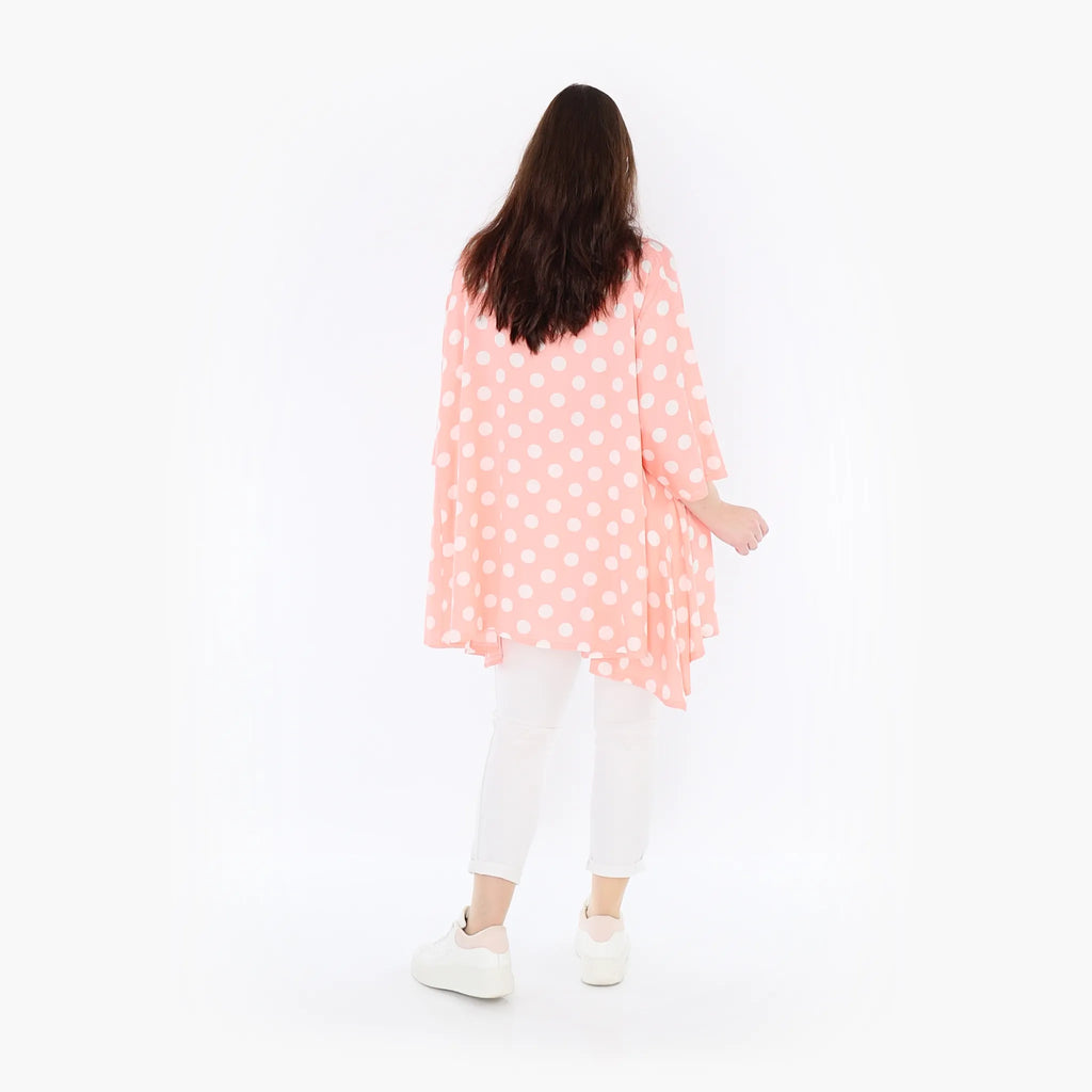 AKH Fashion Shirt 593 Ulli, Rosa/Weiß