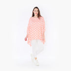 AKH Fashion Shirt 593 Ulli, Rosa/Weiß