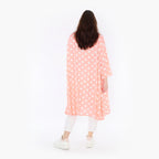 AKH Fashion Jacke 6606 Ulli, Rosa/Weiß