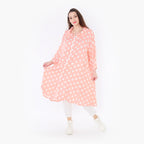 AKH Fashion Jacke 6606 Ulli, Rosa/Weiß