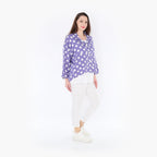 AKH Fashion Jacke 6910 Ulli, Flieder/Weiß