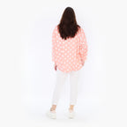 AKH Fashion Jacke 6910 Ulli, Rosa/Weiß