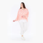 AKH Fashion Jacke 6910 Ulli, Rosa/Weiß
