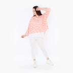 AKH Fashion Jacke 6910 Ulli, Rosa/Weiß
