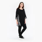 AKH 593 Big Shirt, Black and White