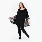 AKH 593 Big Shirt, Black and White