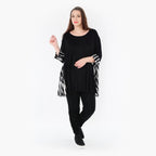 AKH 593 Big Shirt, Black and White